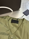 Prada New Classic Versatile Regenerated Nylon Lightweight Cotton Jacket Vest