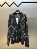 Burberry New Classic Checkered Jacquard Wool Cardigan Jacket