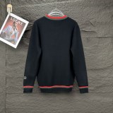 Gucci New Classic Couple Embroidered Logo Round Neck Sweater