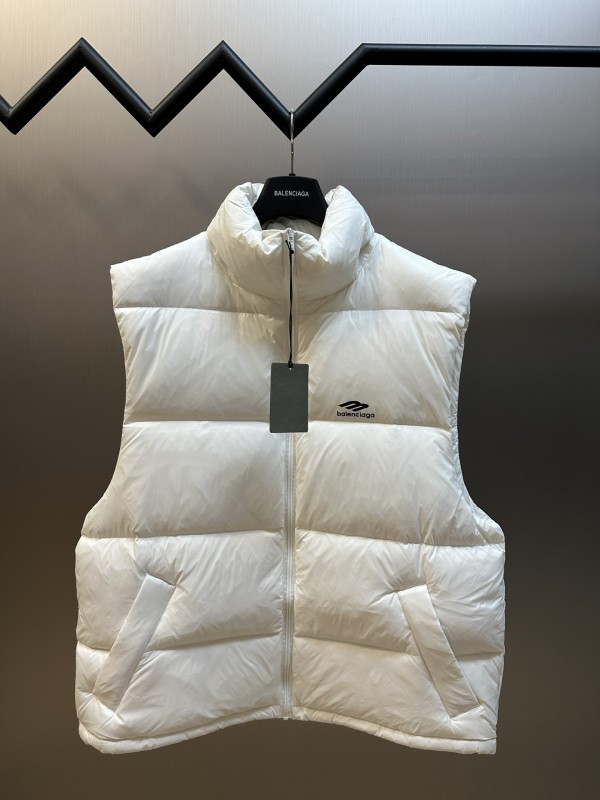 Balenciaga Classic Versatile Stand Collar Skiing Down Vest