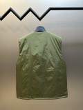 Prada New Classic Versatile Regenerated Nylon Lightweight Cotton Jacket Vest