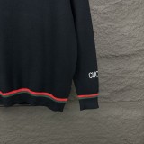 Gucci New Classic Couple Embroidered Logo Round Neck Sweater