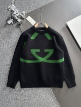 Gucci Unisex Classic Double G Jacquard Casual Sweater