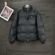 Prada New Couple Classic Versatile Stand Up Down Jacket