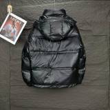 Prada New Couple Classic Versatile Hooded Down Jacket