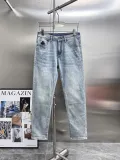 Chrome Hearts New Versatile Patchwork Embroidered Cross Jeans