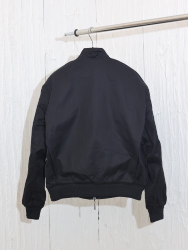 Dior Classic Letter Logo Grid Embroidered Casual Two Sided Baseball Jacket