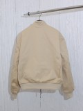 Dior Classic Letter Logo Grid Embroidered Casual Two Sided Baseball Jacket