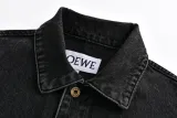 Loewe Classic Retro Embroidered Logo Cowboy Jacket