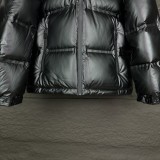 Prada New Couple Classic Versatile Hooded Down Jacket