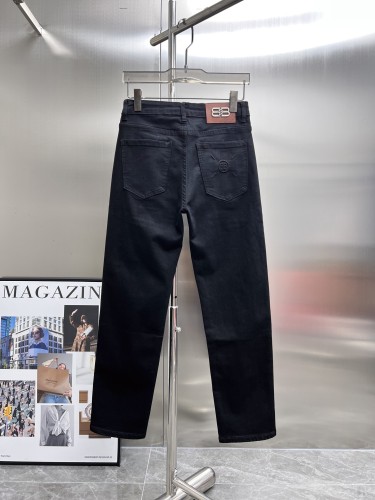 Balenciaga Classic Fashion Versatile Small Leg Jeans