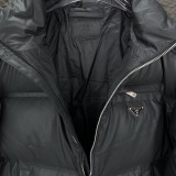 Prada New Couple Classic Versatile Stand Up Down Jacket