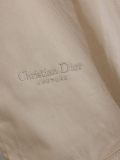 Dior Classic Letter Logo Grid Embroidered Casual Two Sided Baseball Jacket