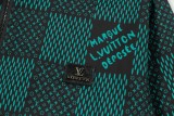 Louis Vuitton New Classic Checkered Zipper Windproof Hoodie Jacket