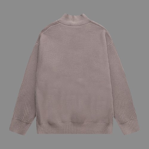 Burberry New Collar Triangle Logo Flip Collar Wool Sweater