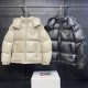 Prada Classic Minimally Pressed Short Down Jacket