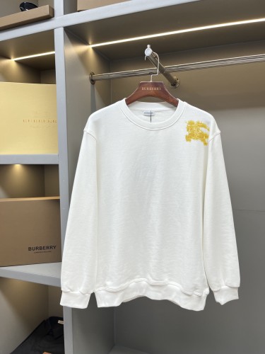 Burberry Warhorse Logo Print Round Neck Hoodie Couple Casual Sweatshirt
