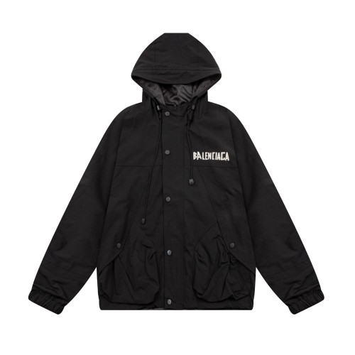 Balenciaga Classic Tape Logo Printed Hoodie