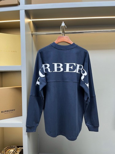 Burberry Classic Back Letter Back Back Kill Round Neck Thin Hoodie