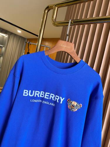 Burberry Classic Bear Logo Printed Sweatshirt Couple Casual Sweatshirt