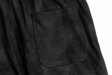 Louis Vuitton Unisex Classic Embroidered Logo Wash Wide Leg Pants