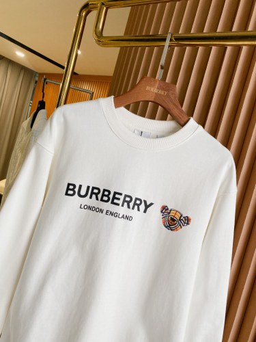 Burberry Classic Bear Logo Printed Sweatshirt Couple Casual Sweatshirt