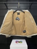 Prada Classic Minimally Pressed Short Down Jacket