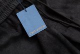 Louis Vuitton Unisex Classic Embroidered Logo Wash Wide Leg Pants