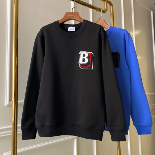 Burberry Classic Towel Embroidered Letter Round Neck Hoodie