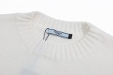 Prada New Simple 3D Logo Jacquard Round Neck Sweater