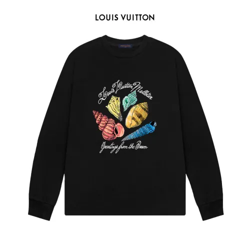 Louis Vuitton New Classic Conch Logo Printed Round Neck Bottom Shirt