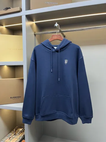 Burberry Classic Logo Shield Embroidered Cotton Hoodie Set
