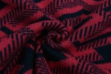 Prada New Fashion Triangle Logo Pattern Jacquard Sweater