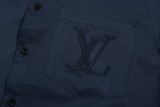Louis Vuitton Classic Pocket Letter Embroidered Pattern Shirt