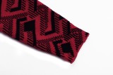 Prada New Fashion Triangle Logo Pattern Jacquard Sweater