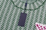 Prada New Fashion Triangle Logo Pattern Jacquard Sweater