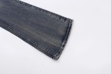 Balenciaga New Classic Vertical Pattern Micro Pull Wash Water Denim Jeans