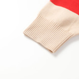 Gucci New Classic Color Double G Embroidered Polo Knitted Sweater