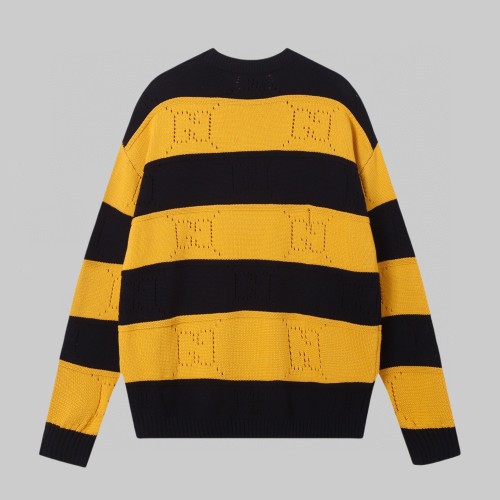 Gucci New Fashion Striped Hollow Knitted Sweater