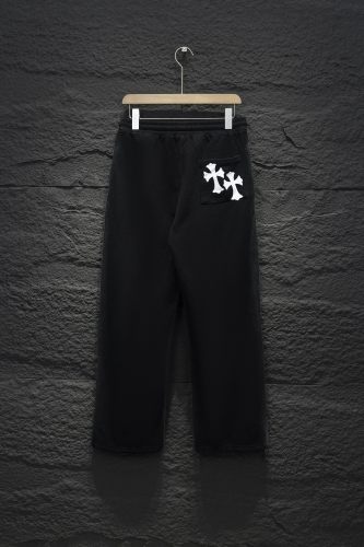 Chrome Hearts New Classic Cross Printed Pants Casual Sports Pants