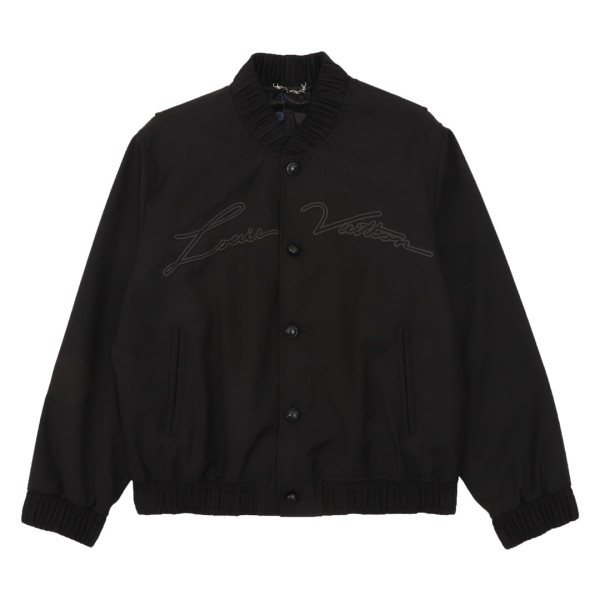 Louis Vuitton New Personalized Embroidered Logo Baseball Flight Jacket
