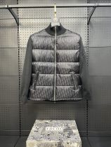 Dior New Classic Couple Splicing Wool Down Jacket