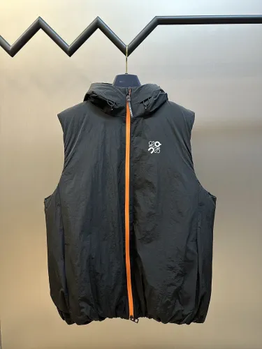 Loewe x On Unisex Fashion Casual Down Hooded Vest