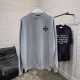 Chrome Hearts New Personalized Horseshoe Cross Printed Washable Round Neck Hoodie