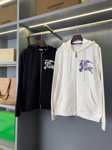 Burberry New Classic War Horse Printed Zipper Hoodie