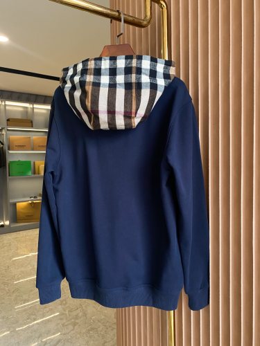 Burberry New Couple Classic Personalized Checkered Casual Hoodie