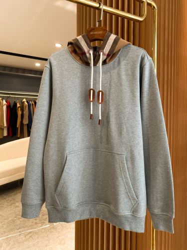 Burberry New Couple Classic Personalized Checkered Casual Hoodie