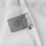 Dior Classic CD Letter Embroidered Logo Splicing Casual Round Neck Hoodie
