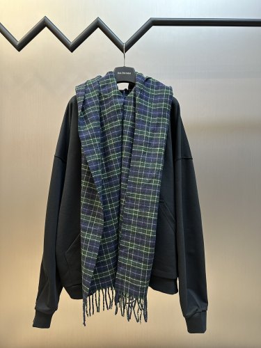 Balenciaga New Fashion Scarf Hooded Zipper Sweatshirt