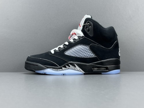 Nike Jordan Air Jordan 5 BLACK METALLIC REIMAGINED Men Basketball Sneakers Shoes